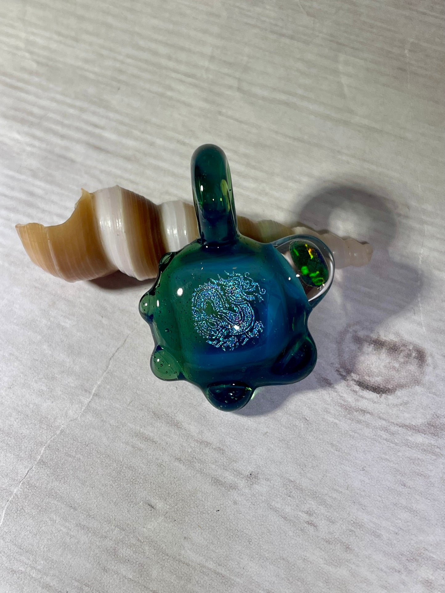 Dragon Necklace, Dragon Jewelry, Chinese Dragon, Small Glass Opal Pendant, Unique Gift for her, Birthday Gift Idea, Mythical Dragon Gift
