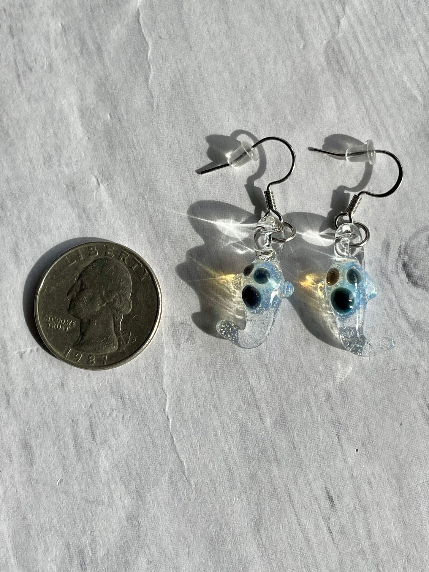Ghost Earrings, Halloween Earrings