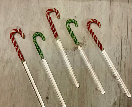 Candy Cane Planter Ornaments